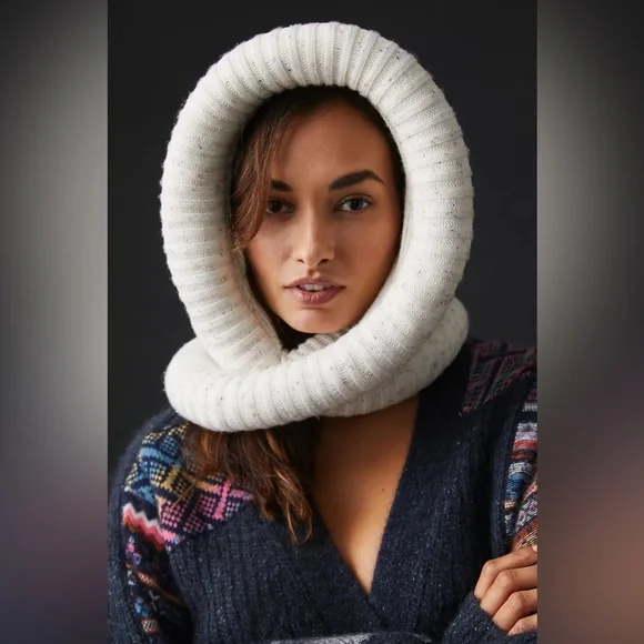 Anthropologie | Accessories | Roll Knit Hoodby Anthropologie 